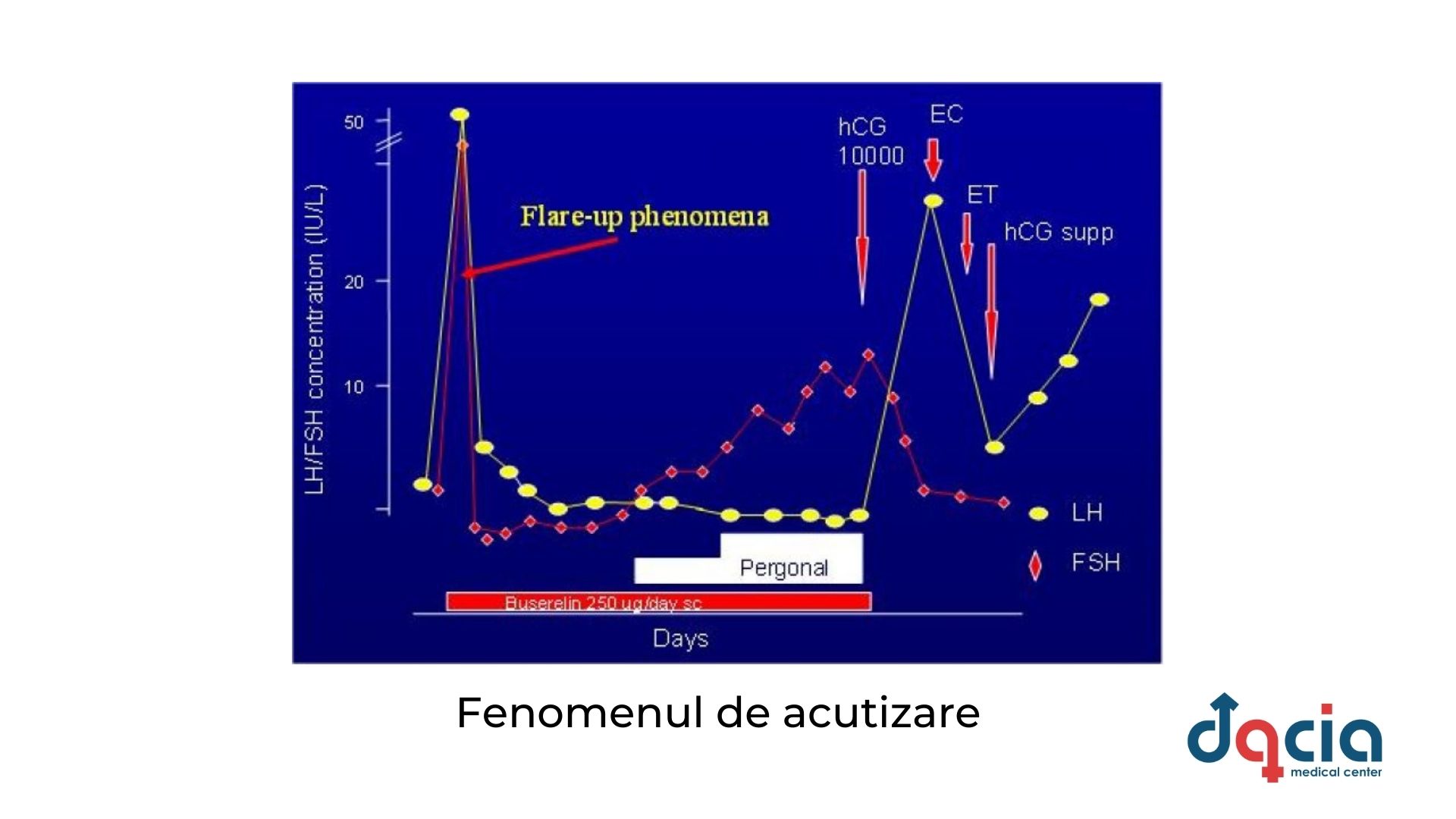 fenomenul de acutizare a LH si FSH